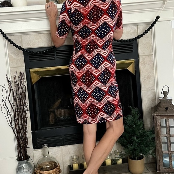 Lularoe Patriotic Dress - Picture 3 of 3